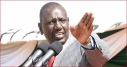 President William Ruto cautioned the landgrabbers outside the Masinde Muliro Stadium in Kanduyi, Bungoma county.